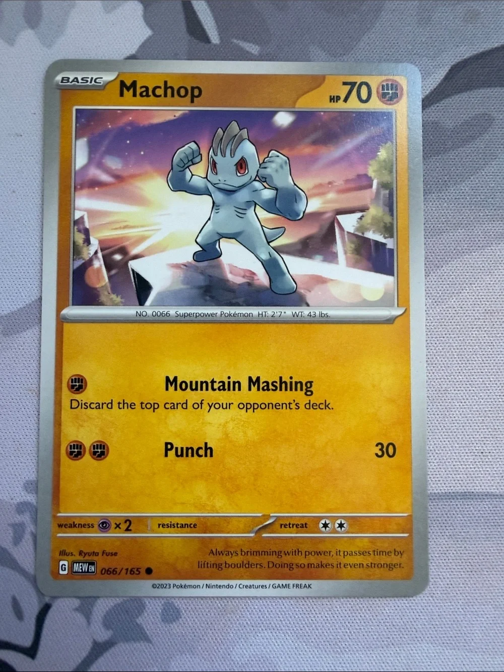 🥋 Martial Arts Pokémon Card Lot | Machop Primeape Riolu ✨5/$25✨